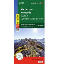 Wanderkarten Österreich Wetterstein - Karwendel, Wander-, Rad- und Freizeitkarte 1:50.000, freytag & berndt, WK 322 KOMPASS freytag & berndt