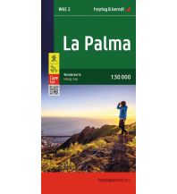 Wanderkarten Spanien La Palma, Wanderkarte 1:30.000, freytag & berndt KOMPASS freytag & berndt