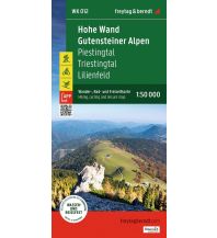 Wanderkarten Niederösterreich Hohe Wand - Gutensteiner Alpen, Wander-, Rad- und Freizeitkarte 1:50.000, freytag & berndt, WK 012 KOMPASS freytag & berndt