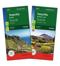 Wanderkarten Spanien Teneriffa, Wanderkarten-Set 1:50.000, freytag & berndt KOMPASS freytag & berndt