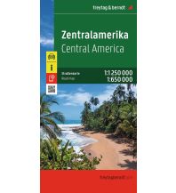 Straßenkarten Südamerika Zentralamerika, Straßenkarte 1:1.250.000, freytag & berndt KOMPASS freytag & berndt