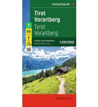 Road Maps Austria Tirol - Vorarlberg, Straßen- und Freizeitkarte 1:200.000, freytag & berndt Freytag-Berndt und Artaria
