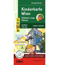 City Maps Kinderkarte Wien, Stadtplan 1:40.000, freytag & berndt Freytag-Berndt und Artaria