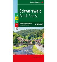 Straßenkarten Deutschland Schwarzwald, Straßen- und Freizeitkarte 1:150.000, freytag & berndt KOMPASS freytag & berndt