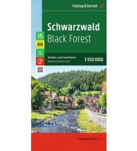 Road Maps Germany Schwarzwald, Straßen- und Freizeitkarte 1:150.000, freytag & berndt Freytag-Berndt und Artaria