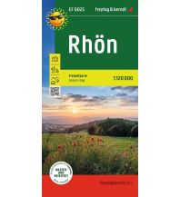 Straßenkarten Deutschland Rhön, Freizeitkarte 1:120.000, freytag & berndt KOMPASS freytag & berndt