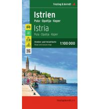 Road Maps Slovenia Istrien, Straßen- und Freizeitkarte 1:100.000, freytag & berndt Freytag-Berndt und Artaria
