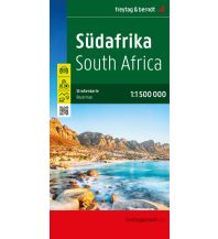 Straßenkarten Afrika Südafrika, Straßenkarte, 1:1.500.000, freytag & berndt KOMPASS freytag & berndt