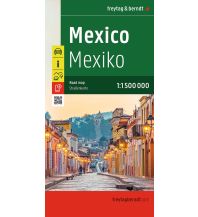 Road Maps North and Central America Mexiko, Straßenkarte, 1:1.500.000, freytag & berndt Freytag-Berndt und Artaria