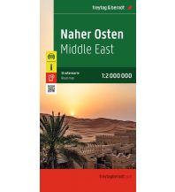 Road Maps Middle East Naher Osten, Straßenkarte 1:2.000.000, freytag & berndt Freytag-Berndt und Artaria