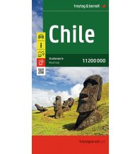 Road Maps South America 
Chile, Straßenkarte 1:1.200.000, freytag & berndt Freytag-Berndt und Artaria