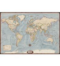 World Maps Weltkarte: Aktuelle Karte im historischem Stil, 1:20.000.000, Poster, freytag & berndt Freytag-Berndt und Artaria