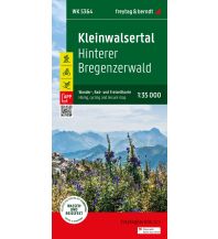 Wanderkarten Vorarlberg Kleinwalsertal, Wander-, Rad- und Freizeitkarte 1:35.000, freytag & berndt, WK 5364 KOMPASS freytag & berndt