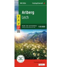 Hiking Maps Vorarlberg Arlberg, Wander-, Rad- und Freizeitkarte 1:35.000, freytag & berndt, WK 5504 Freytag-Berndt und Artaria