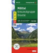 Hiking Maps Salzburg Mölltal, Wander-, Rad- und Freizeitkarte 1:50.000, freytag & berndt, WK 225 Freytag-Berndt und Artaria