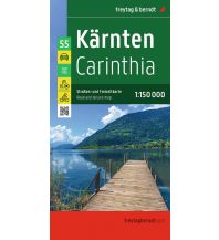 Road Maps Austria Kärnten, Straßen- und Freizeitkarte 1:150.000, freytag & berndt Freytag-Berndt und Artaria