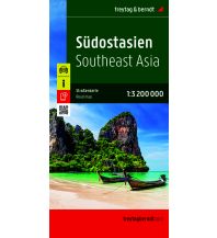 Straßenkarten Asien Südostasien, Straßenkarte 1:3.200.000, freytag & berndt KOMPASS freytag & berndt