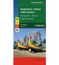 Road Maps Nelles Map Landkarte Bangladesh; India: North-East Freytag-Berndt und Artaria