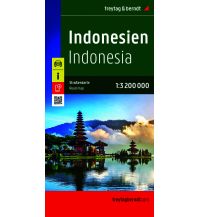 Straßenkarten Nelles Map Landkarte Indonesia KOMPASS freytag & berndt