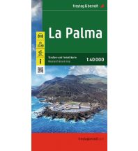 Straßenkarten La Palma, Straßen- und Freizeitkarte 1:40.000, freytag & berndt KOMPASS freytag & berndt