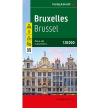 f&b Stadtpläne Bruxelles / Brüssel, Stadtplan 1:18.000, freytag & berndt Freytag-Berndt und Artaria