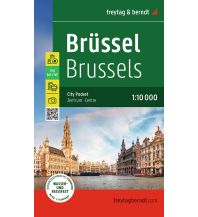 Stadtpläne Brüssel, Innenstadtplan 1:10.000, freytag & berndt KOMPASS freytag & berndt