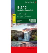 Straßenkarten Island Island, Straßenkarte 1:400.000, freytag & berndt KOMPASS freytag & berndt