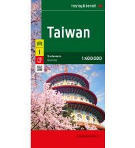 f&b Road Maps xxx - 0.00011301040649414Taiwan, Straßenkarte 1:400.000, freytag & berndt Freytag-Berndt und Artaria