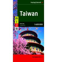 Straßenkarten Asien Taiwan, Straßenkarte 1:400.000, freytag & berndt Freytag-Berndt und Artaria