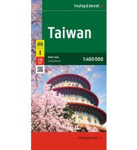 Straßenkarten Asien Taiwan, Straßenkarte 1:400.000, freytag & berndt KOMPASS freytag & berndt