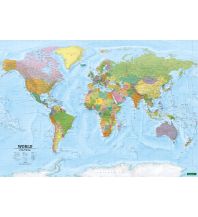 Weltkarten World map XXL, political, english, 1:15.000.000, Magnetic Board, freytag & berndt Freytag-Berndt und Artaria