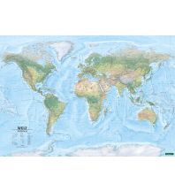 Weltkarten Weltkarte XXL, physisch, 1:15.000.000, Markiertafel, freytag & berndt Freytag-Berndt und Artaria