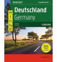 Road Maps Germany Deutschland, Autoatlas 1:200.000, 2026/2027, freytag & berndt Freytag-Berndt und Artaria