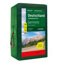 f&b Straßenkarten Deutschland, Straßenkarten-Set 1:200.000, 2026/2027, freytag & berndt Freytag-Berndt und Artaria