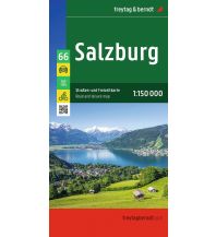 Road Maps Austria Salzburg, Straßen- und Freizeitkarte 1:150.000, freytag & berndt Freytag-Berndt und Artaria