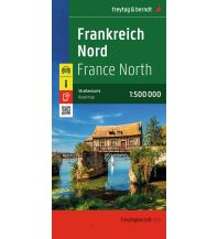 Road Maps France Frankreich Nord, Straßenkarte 1:500.000, freytag & berndt Freytag-Berndt und Artaria