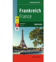 Road Maps France Frankreich, Straßenkarte 1:800.000, freytag & berndt Freytag-Berndt und Artaria