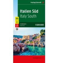 f&b Straßenkarten Italien Süd, Straßenkarte 1:500.000, freytag & berndt Freytag-Berndt und Artaria