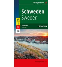 Straßenkarten Schweden Schweden, Straßenkarte 1:600.000, freytag & berndt Freytag-Berndt und Artaria
