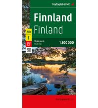 Straßenkarten Finnland Finnland, Autokarte 1:500.000, freytag & berndt Freytag-Berndt und Artaria