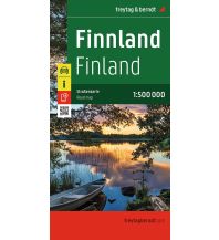 Road Maps Finnland, Autokarte 1:500.000, freytag & berndt Freytag-Berndt und Artaria