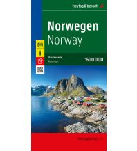 Straßenkarten Norwegen Norwegen, Straßenkarte 1:600.000, freytag & berndt Freytag-Berndt und Artaria