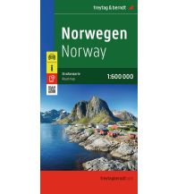 Road Maps Norway Norwegen, Straßenkarte 1:600.000, freytag & berndt Freytag-Berndt und Artaria