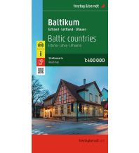 Road Maps Baltic states Baltikum, Autokarte 1:400.000, freytag & berndt Freytag-Berndt und Artaria