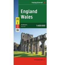Straßenkarten Großbritannien England - Wales, Straßenkarte 1:400.000, freytag & berndt KOMPASS freytag & berndt
