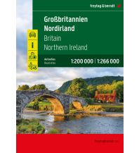 Straßenkarten Großbritannien Großbritannien - Nordirland, Autoatlas 1:200.000 - 1:266.000, freytag & berndt KOMPASS freytag & berndt