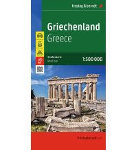 Road Maps Greece Griechenland, Straßenkarte 1:500.000, freytag & berndt Freytag-Berndt und Artaria