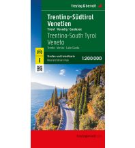 f&b Straßenkarten Trentino-Südtirol - Venetien, Straßenkarte 1:200.000, freytag & berndt Freytag-Berndt und Artaria