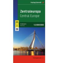 Travel Zentraleuropa, Straßenkarte 1:2 Mio., freytag & berndt Freytag-Berndt und Artaria