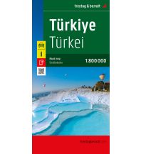 f&b Straßenkarten Türkei, Straßenkarte 1:800.000, freytag & berndt Freytag-Berndt und Artaria